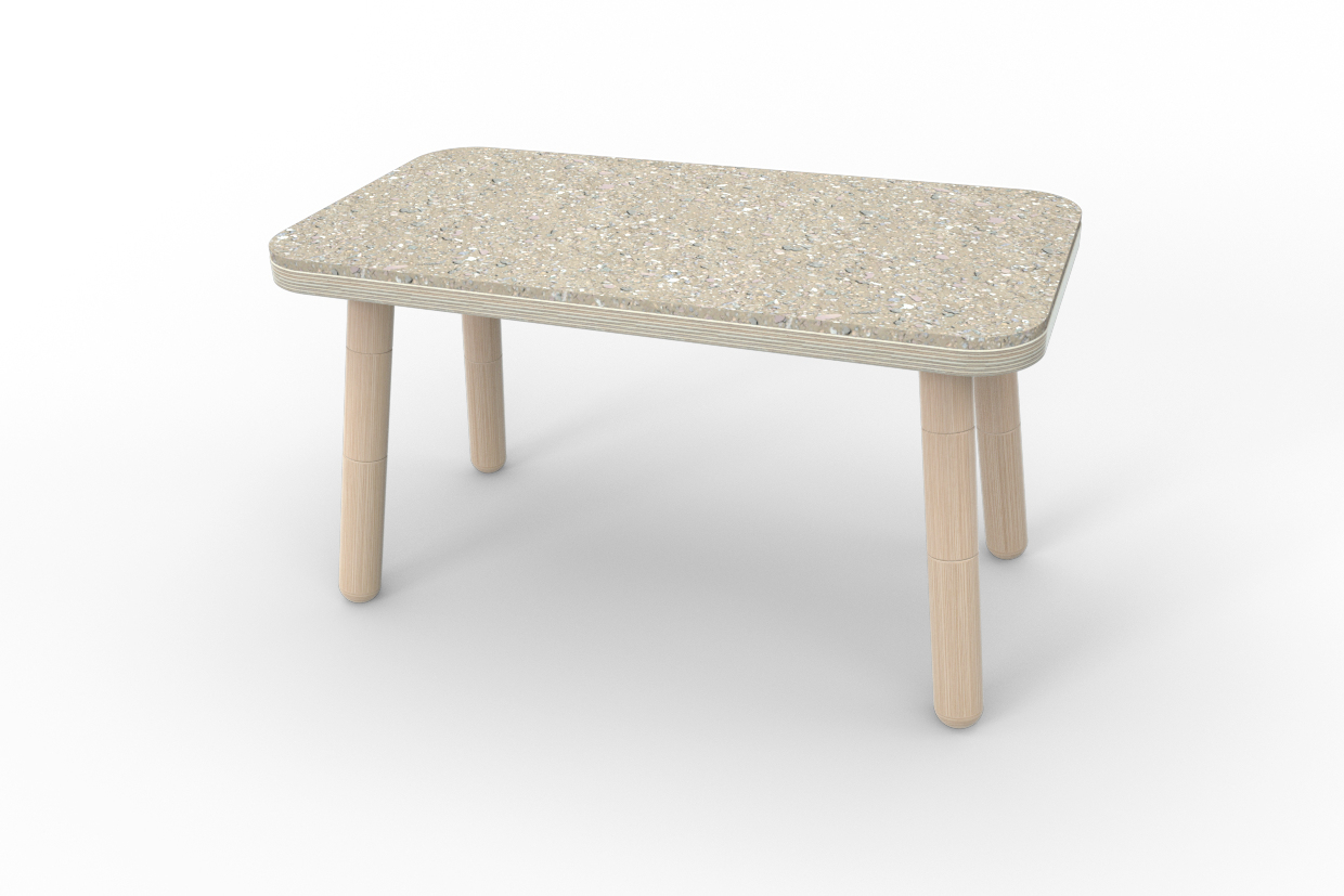 Growing Table feutre pour s'asseoir pour tabouret Pure Position