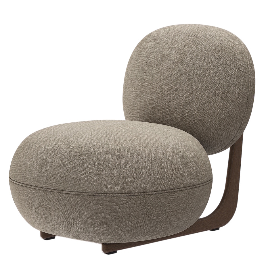 Copper Lounge Chair fauteuil structure bois NORR11