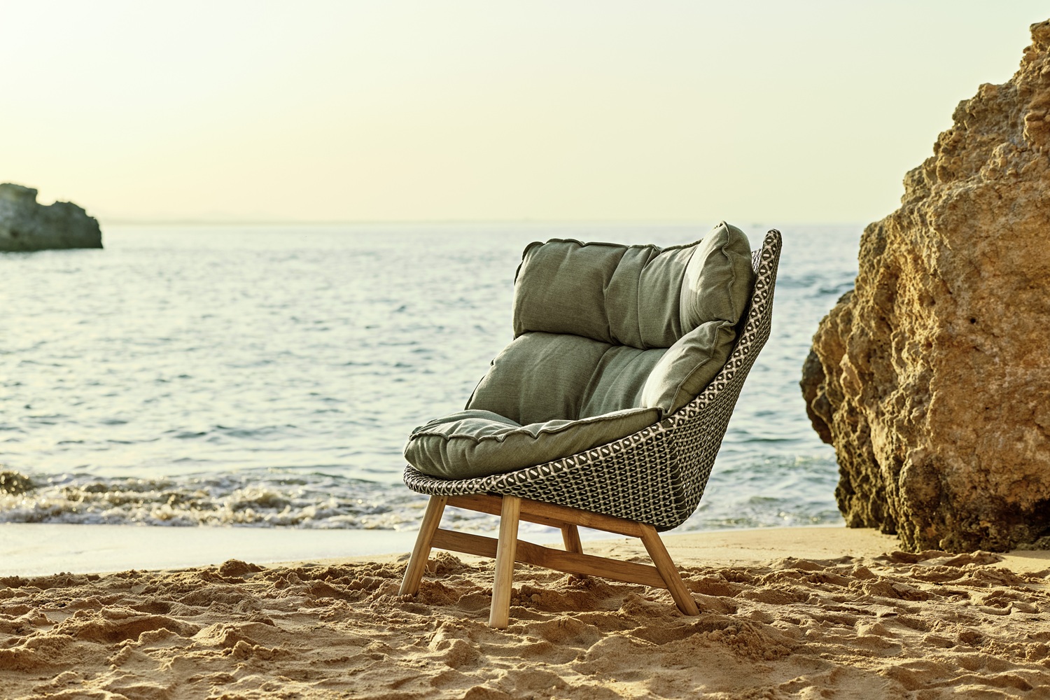 Mbrace Outdoor Wing chair Fauteuil à haut dossier Dedon