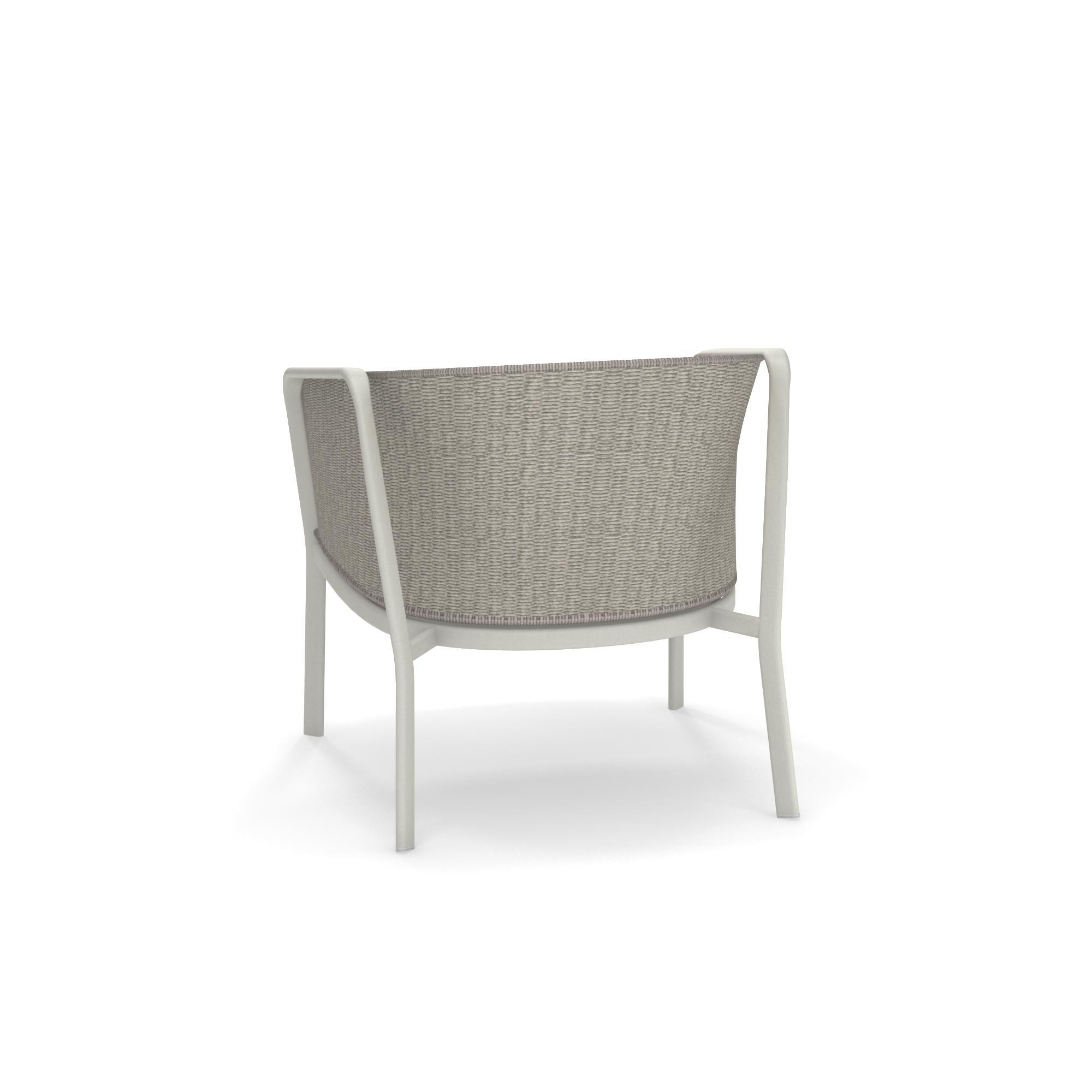 Carousel 1216 Outdoor Lounge chaise Emu blanc / ivoire melange
