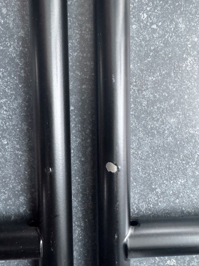 Cadre de table Eiermann 3, couleur NOIR, 58x29 cm, Richard Lampert OBJECTS IMPARFAITS 