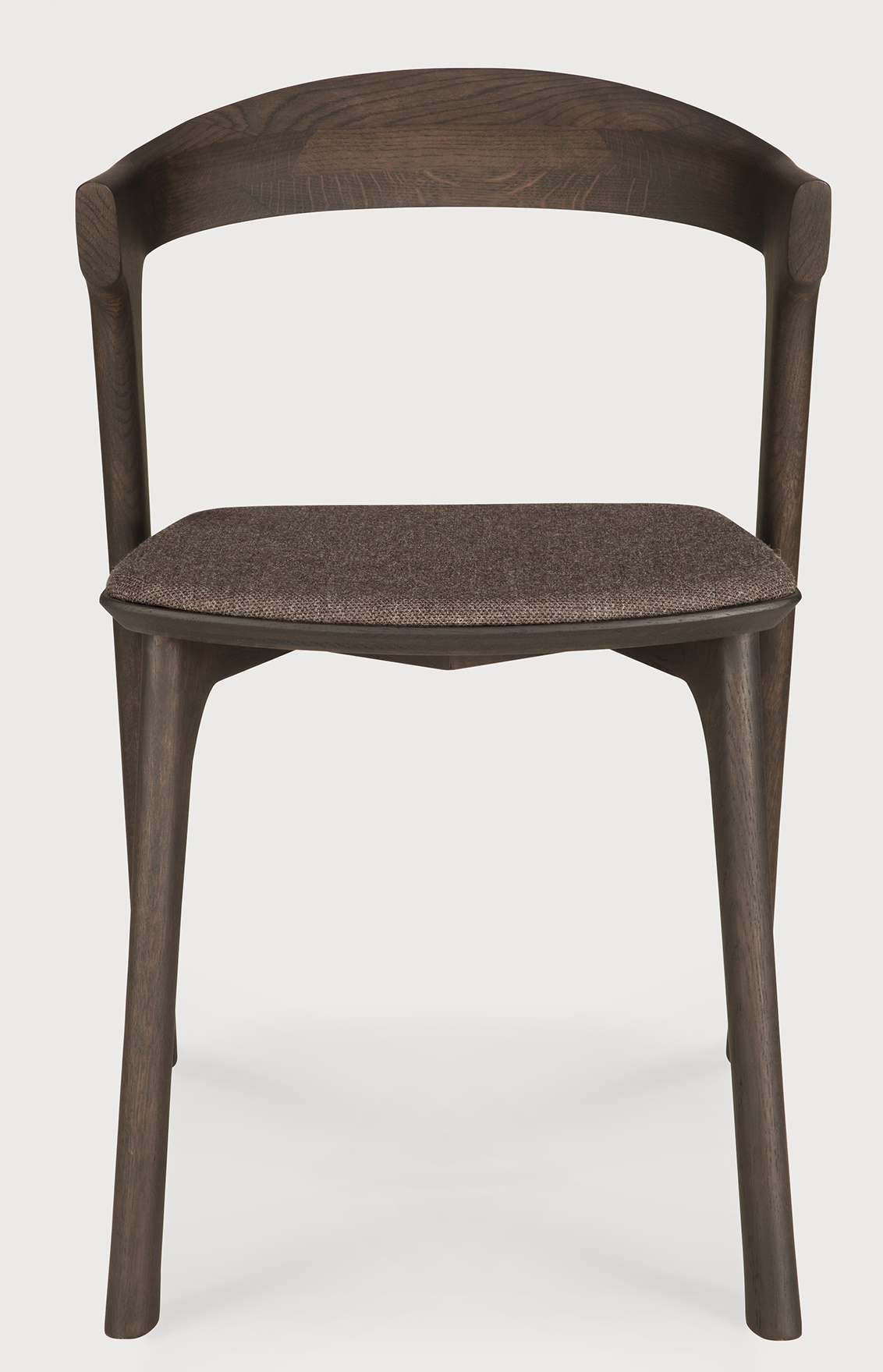 Chaise Bok chêne brun / tissu brun chaud Ethnicraft