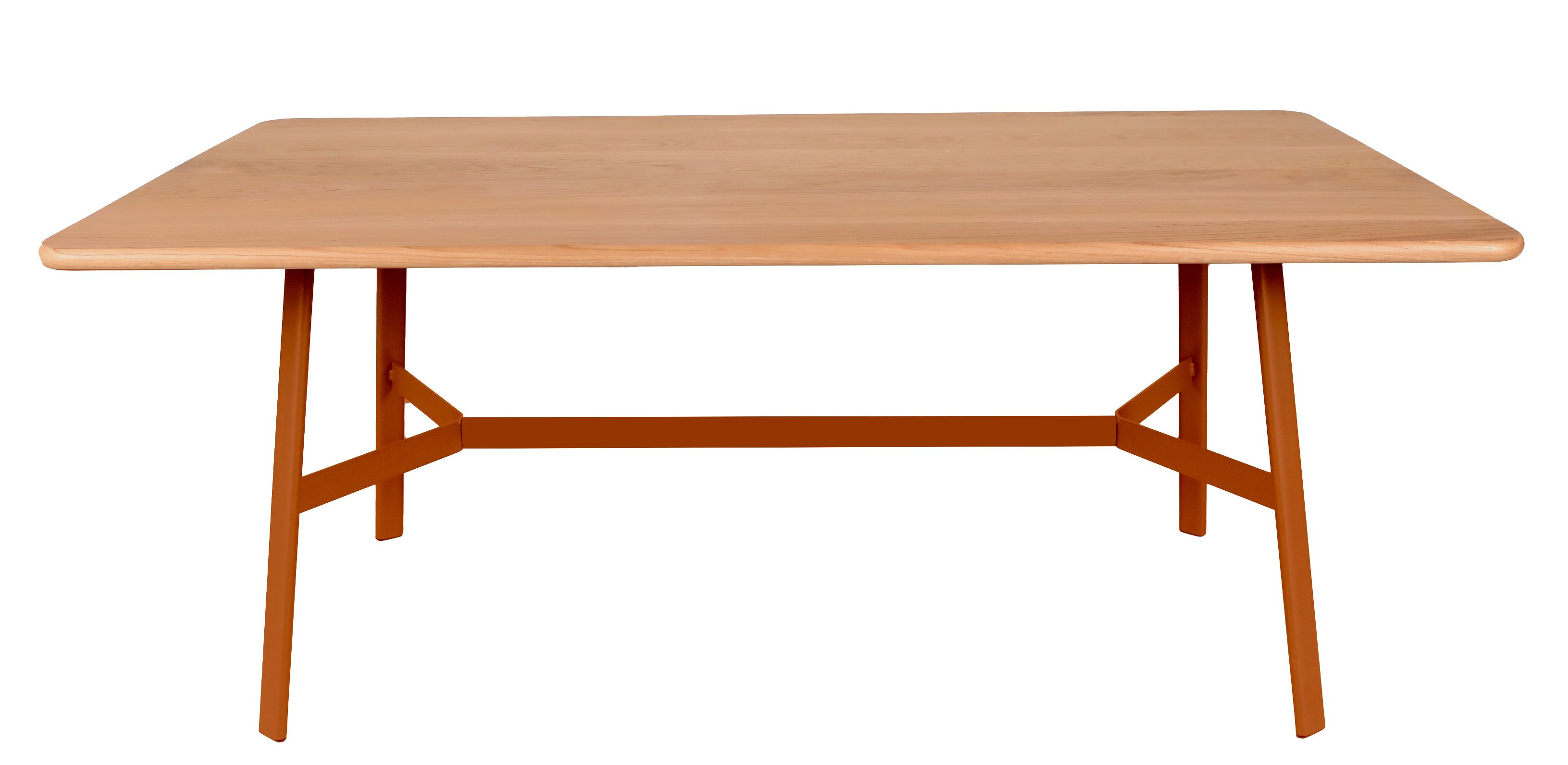 SO'O / SO O Table de salle à manger en chêne 180 × 90 cm Intérieur Fermob