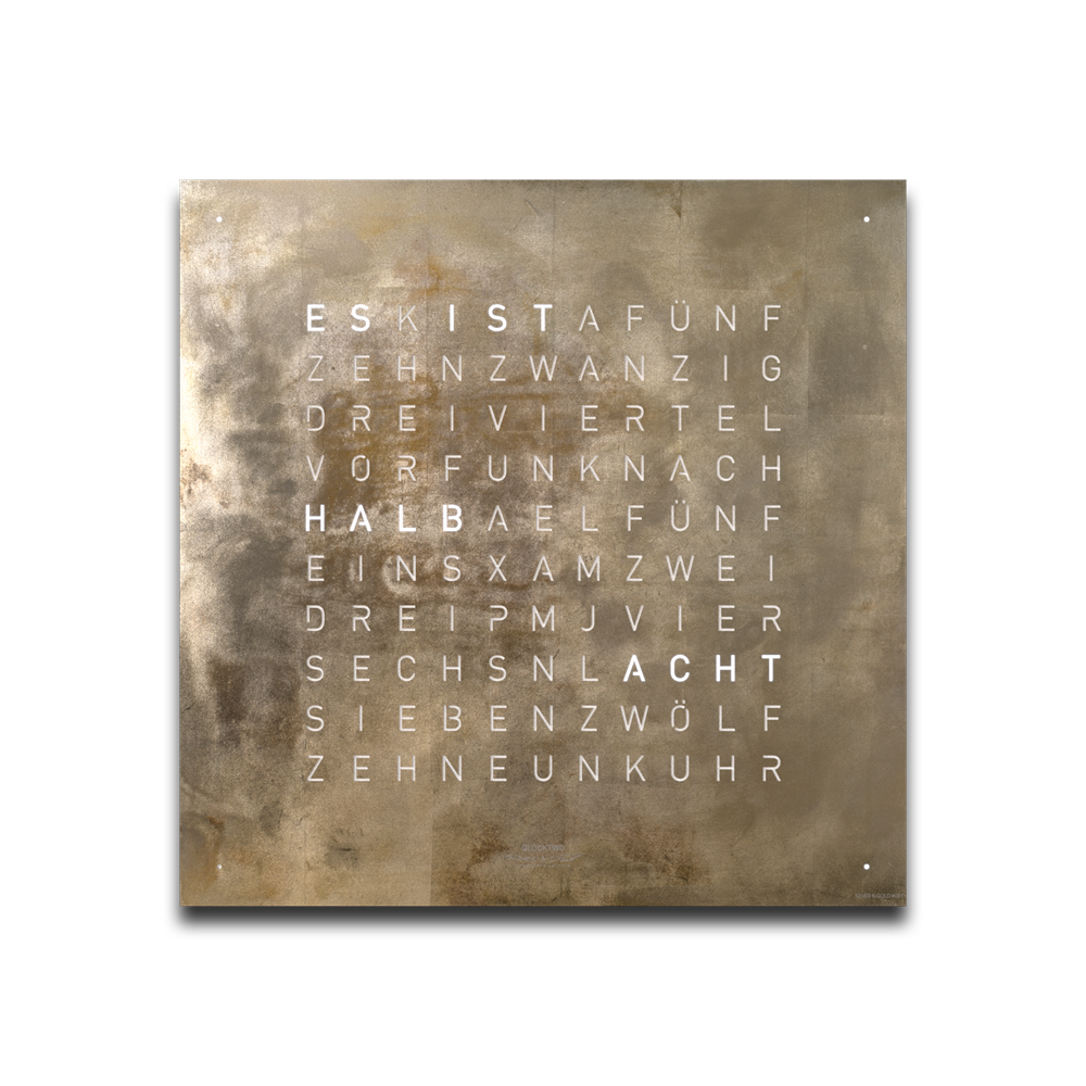 Cache avant pour l'horloge murale Earth 45 QLOCKTWO