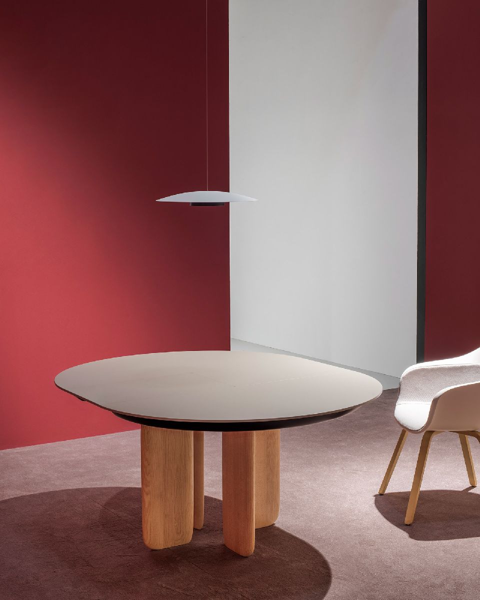 Pala Table à rallonges / Table à manger Kristalia