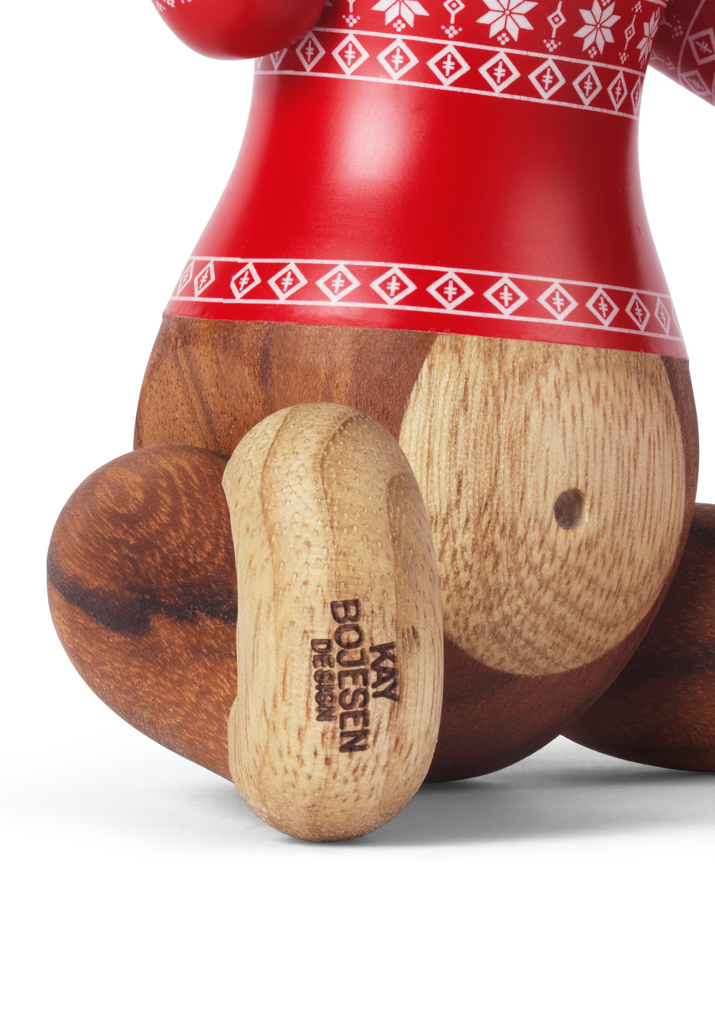 Christmas Jumper Singe 2024 petite figurine en bois Kay Bojesen