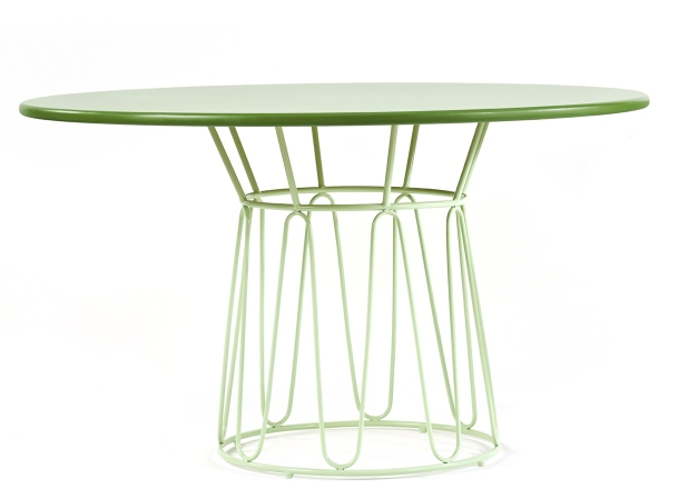 Circo Dining Table Table de salle à manger d'extérieur ames Vert pastel - Vert pastel