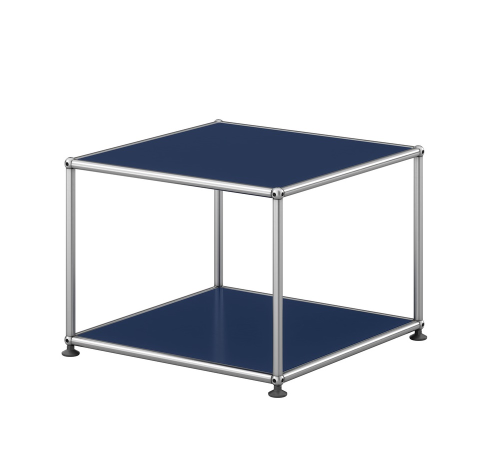 USM Haller meubles latéraux ouverts Bleu acier