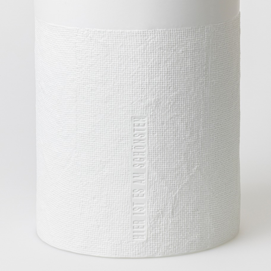 Formsprache Vase Hier ist es am Schönsten Räder