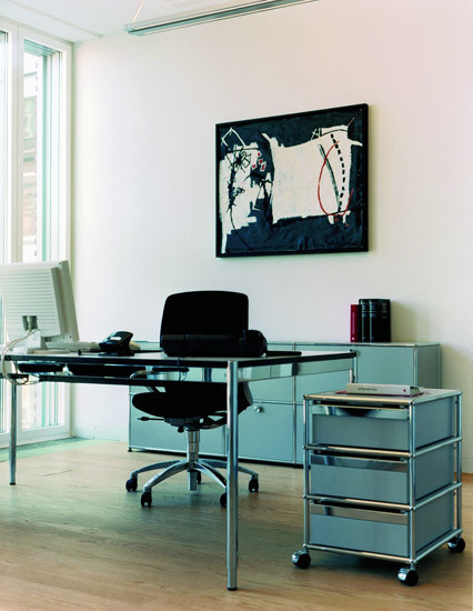 USM Haller Table 150 x 75 cm perle gris QUICK SHIP
