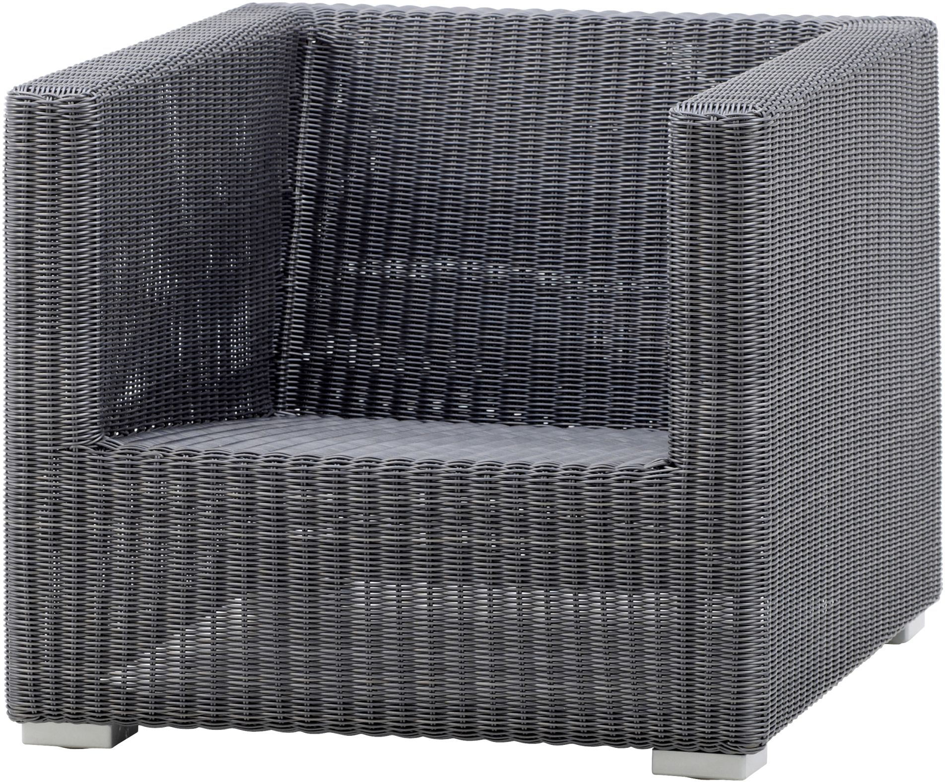 Chester Fauteuil lounge Graphite Cane-Line