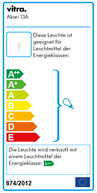 Akari 13A Lampadaire Vitra