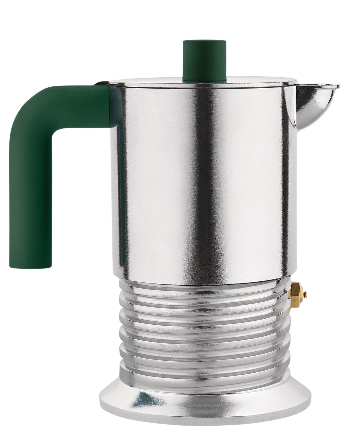 Machine à expresso PM01/3 AGR Vite pour 3 tasses, verte Alessi
