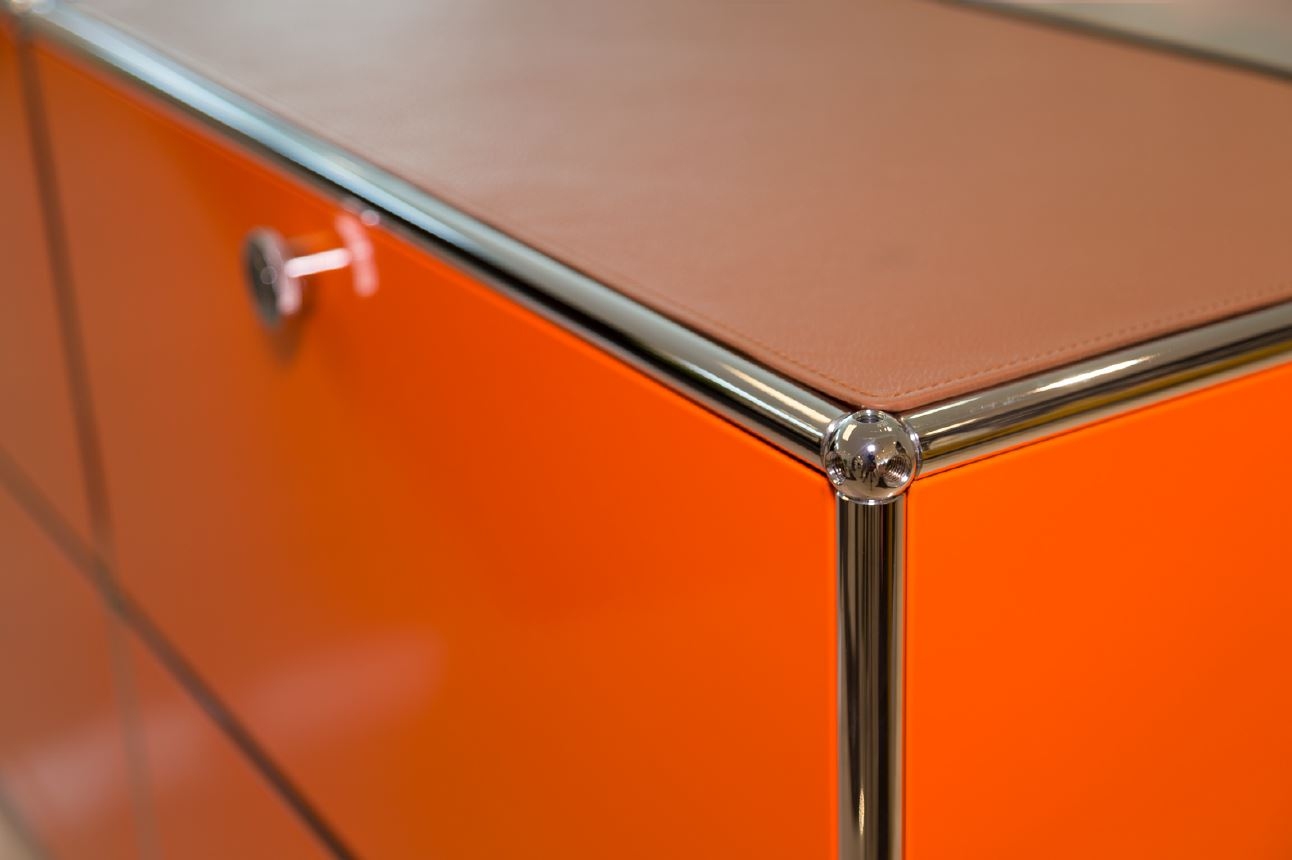 Housse en cuir pour USM Sideboard 50x35 cm Leather on Top
