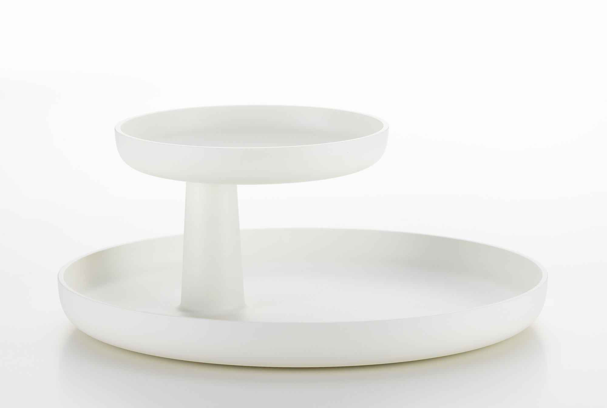 Rotary Tray Tablett Vitra-eisgrau