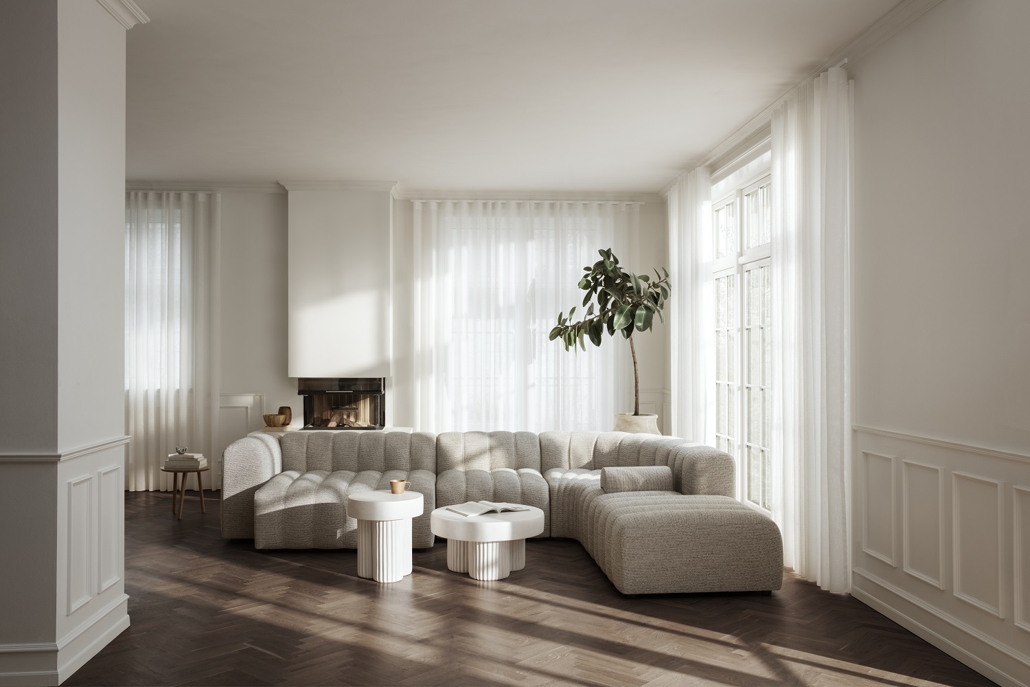 Fin Side Table Table d'appoint Norr11