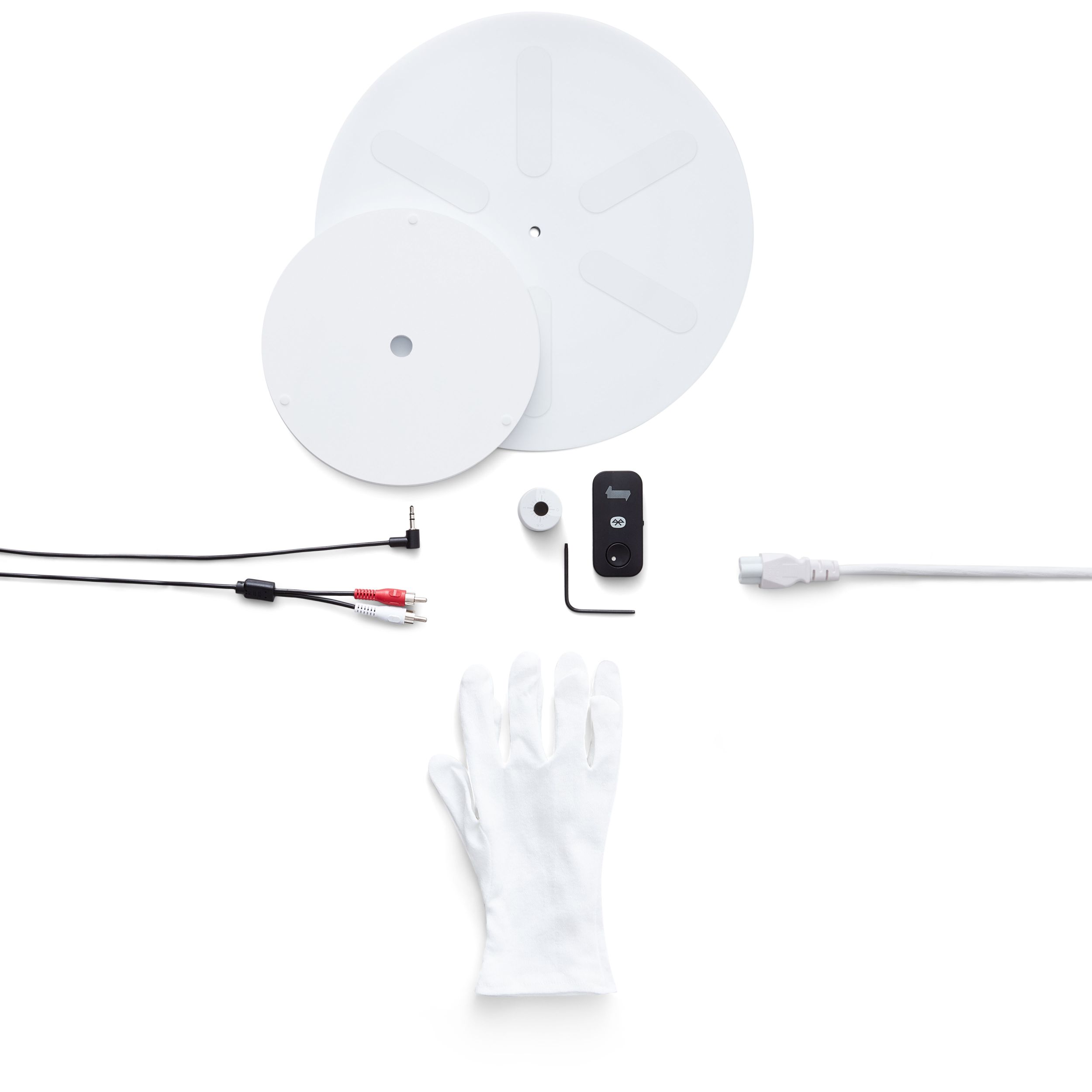 Plateau tournant transparent Transparent