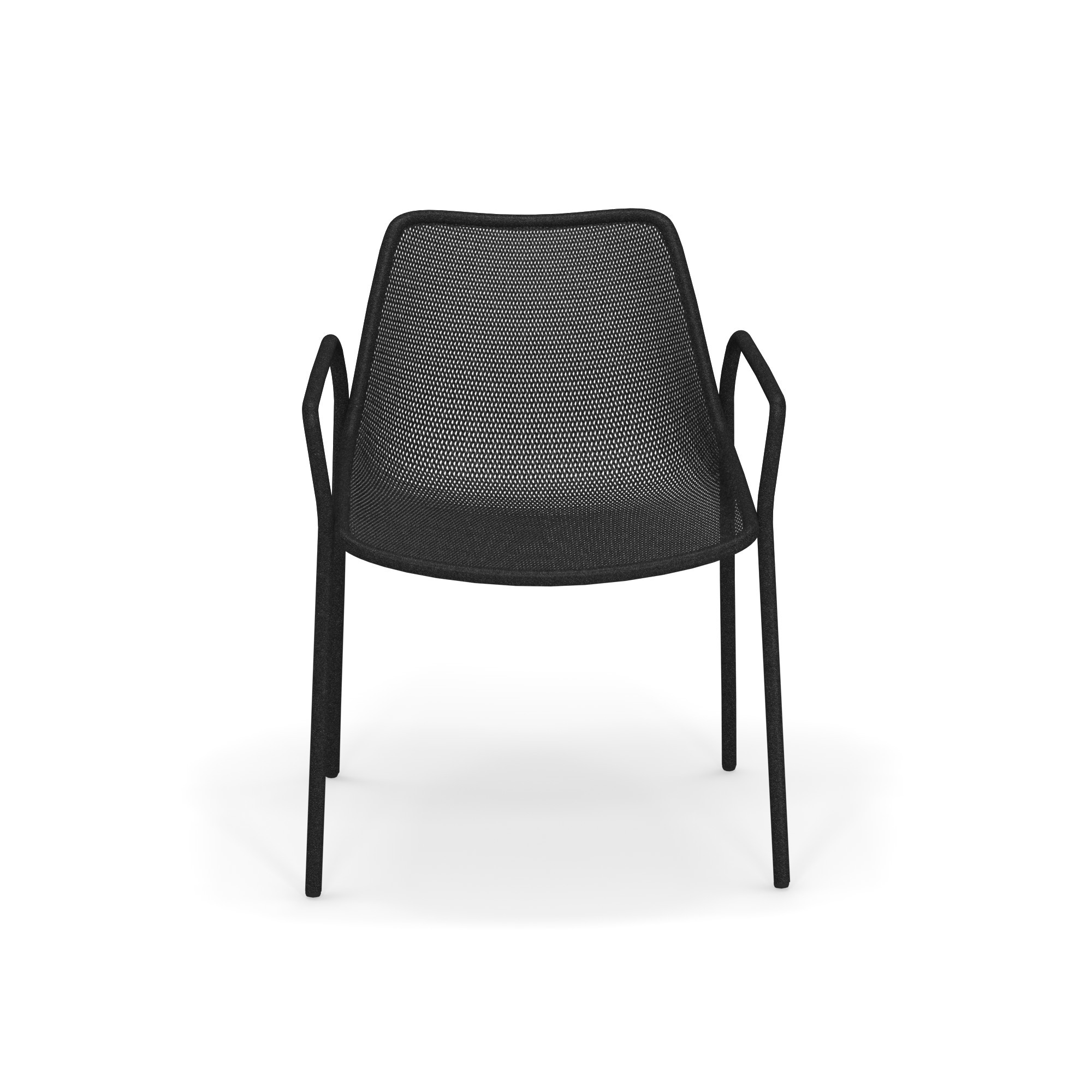 Round chaise à accoudoirs Emu