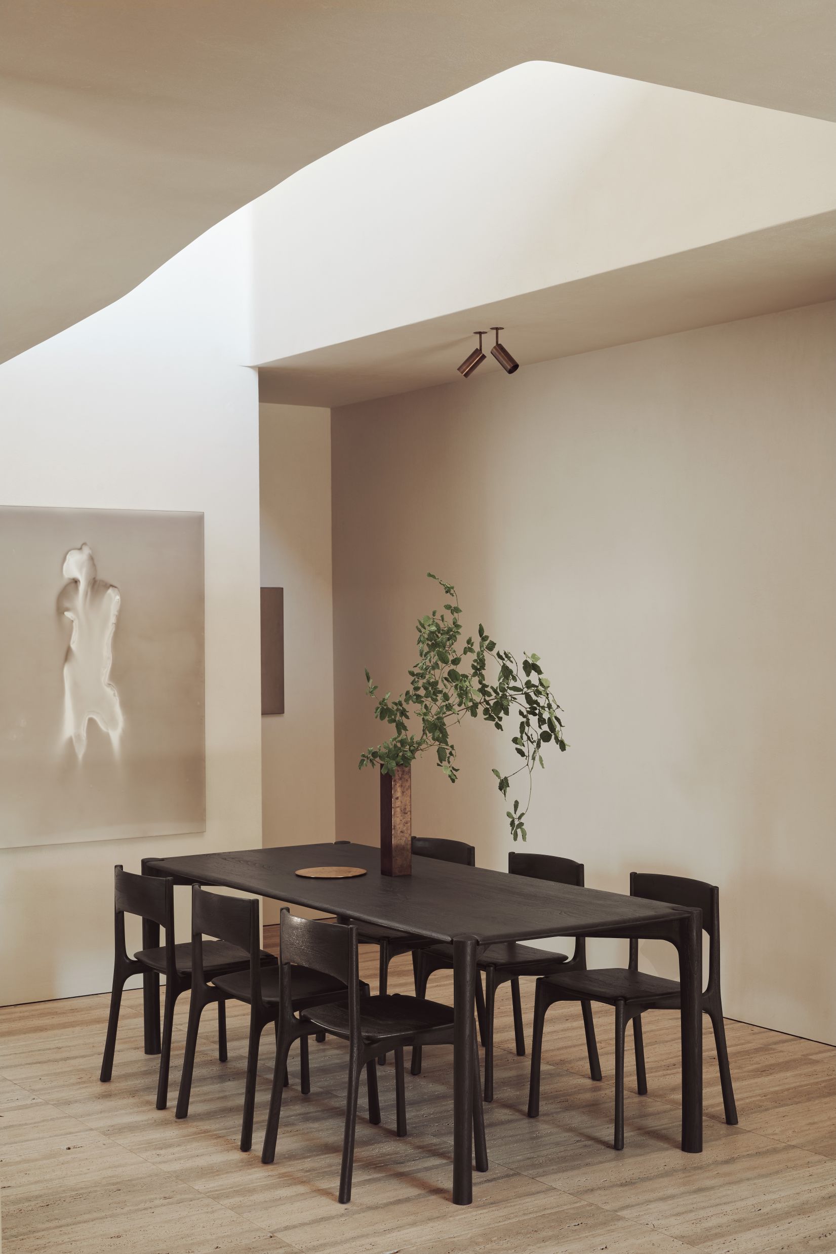 Chaise PI teck laqué Ethnicraft