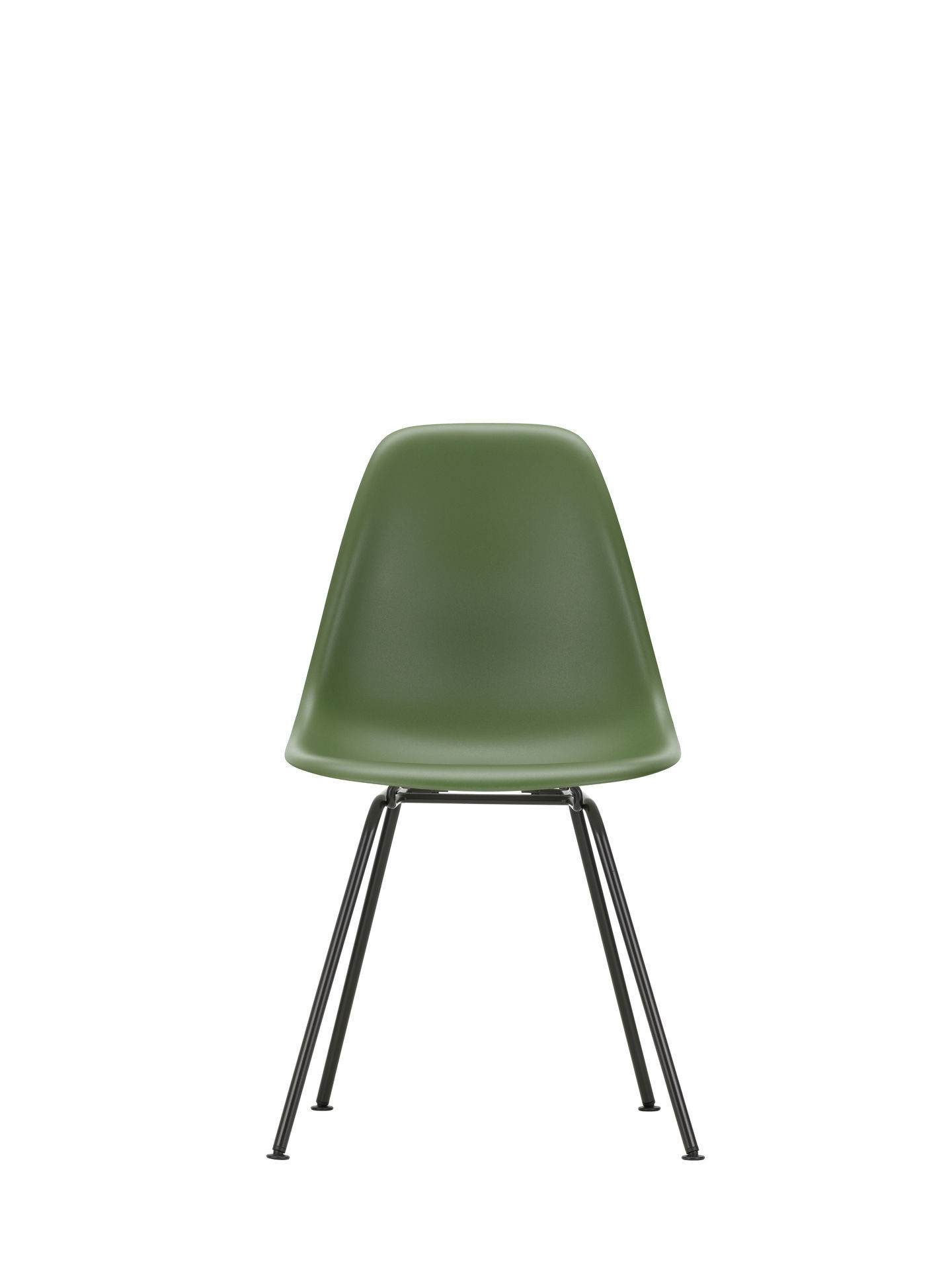 Eames Plastic Side Chair DSX Chaise Vitra Chromé - Blanc