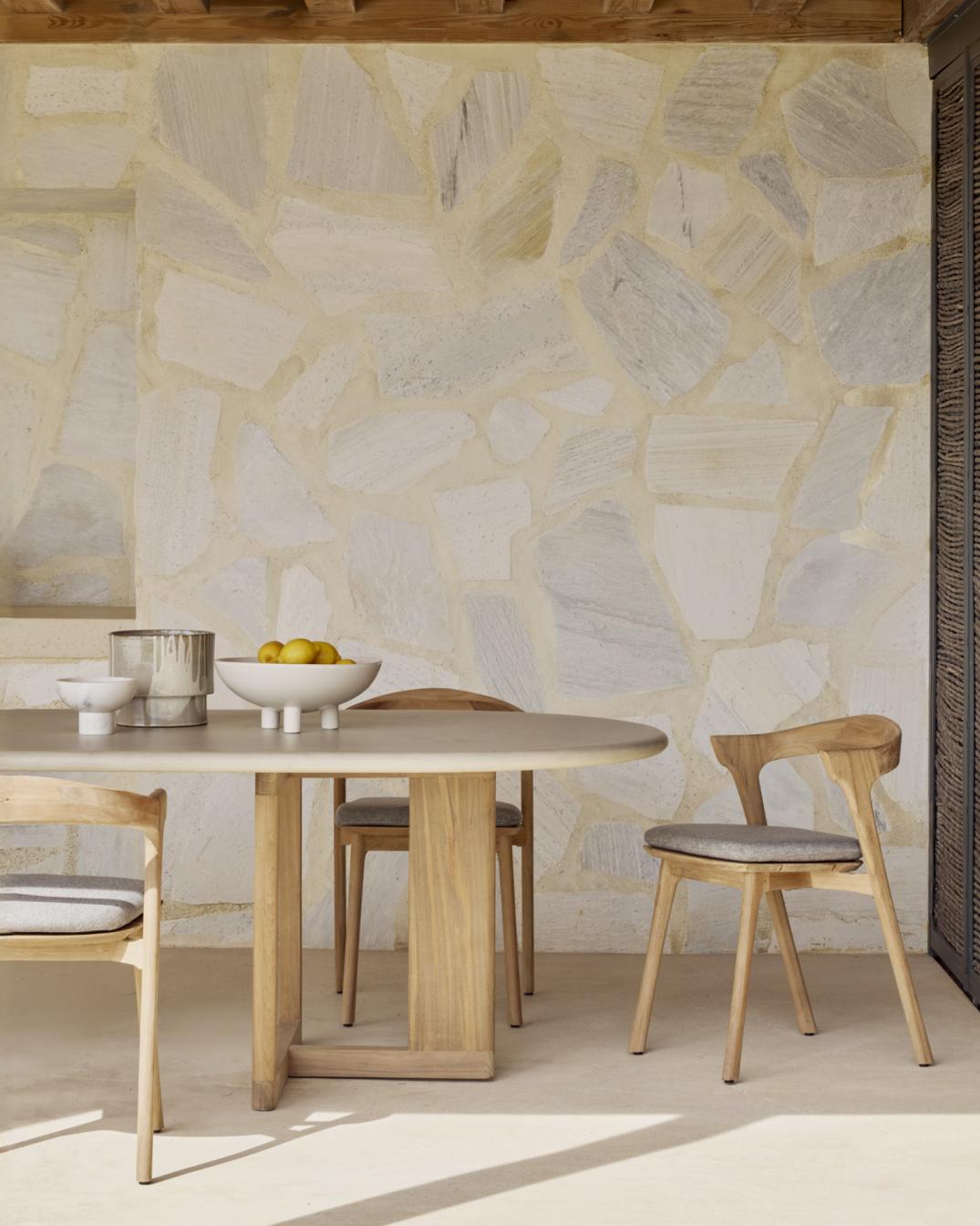 Trestle Table à manger d'extérieur Ethnicraft