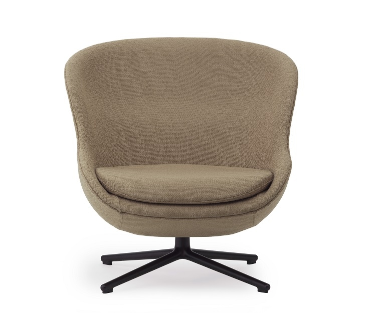 Hyg Lounge Chair Low Swivel Fauteuil Normann Copenhagen