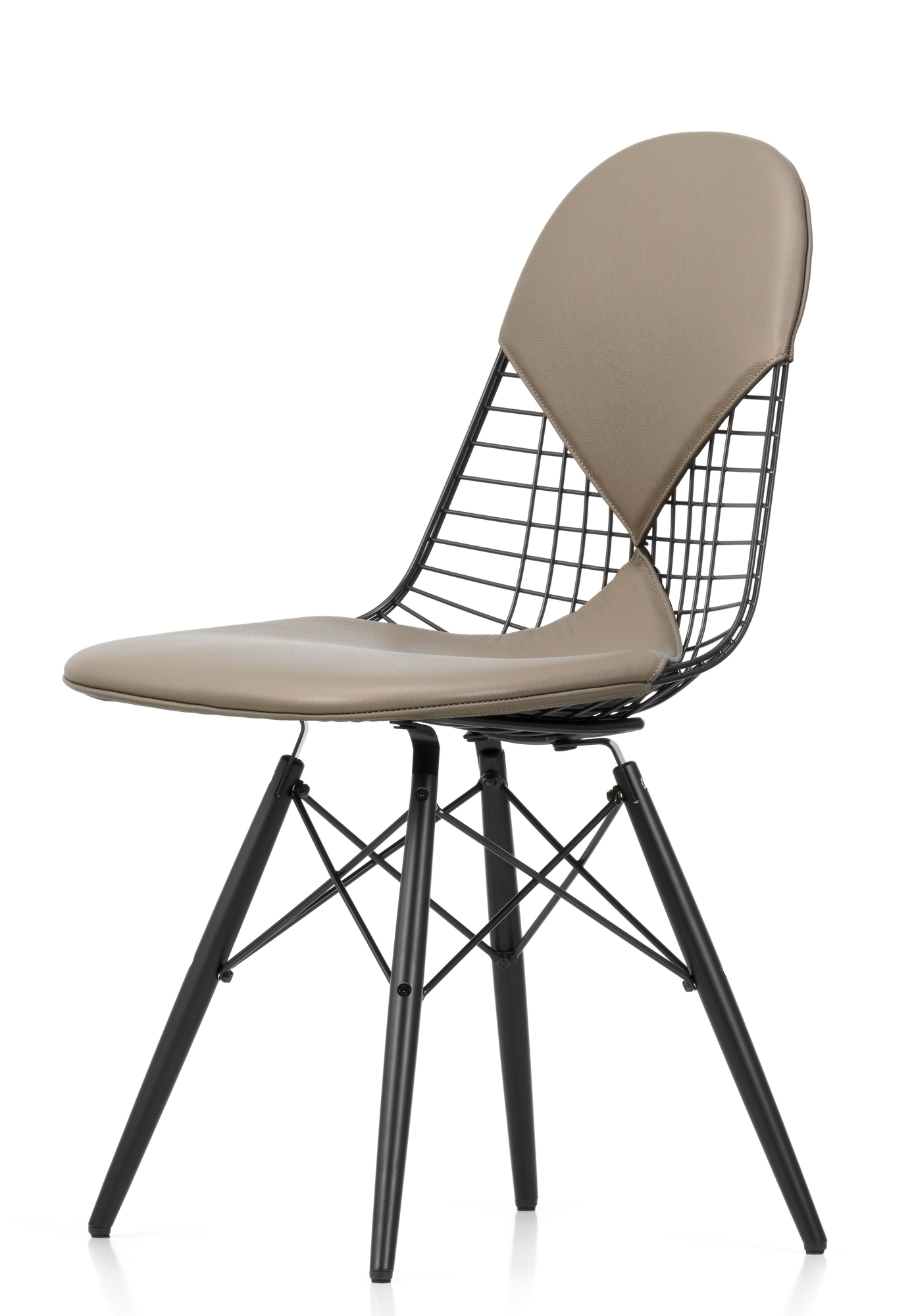 DKW-2 Wire Chair Chaise Coussin de siège et de dos Vitra