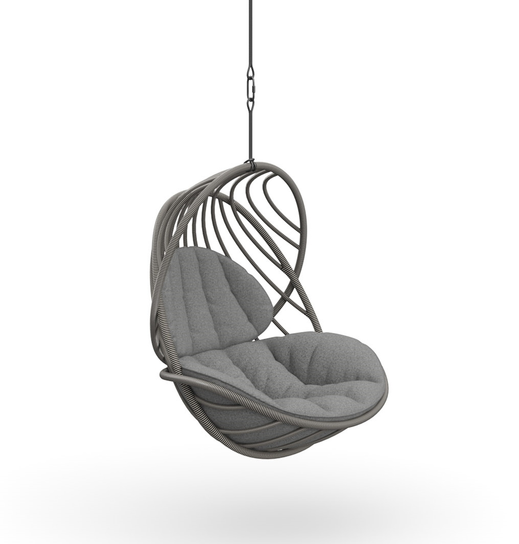 Kida Fauteuil suspendu avec coussin Dedon