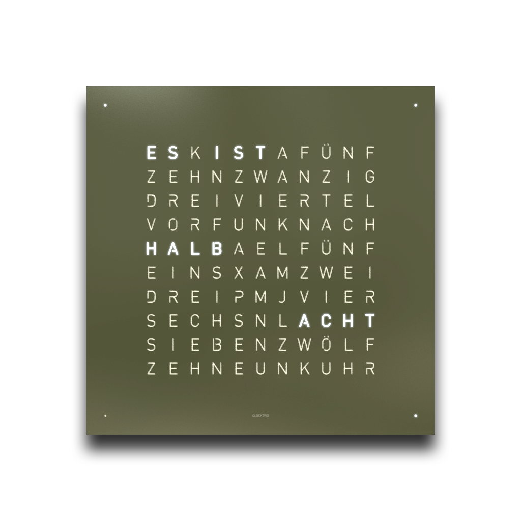 Cache avant pour l'horloge murale Earth 45 QLOCKTWO