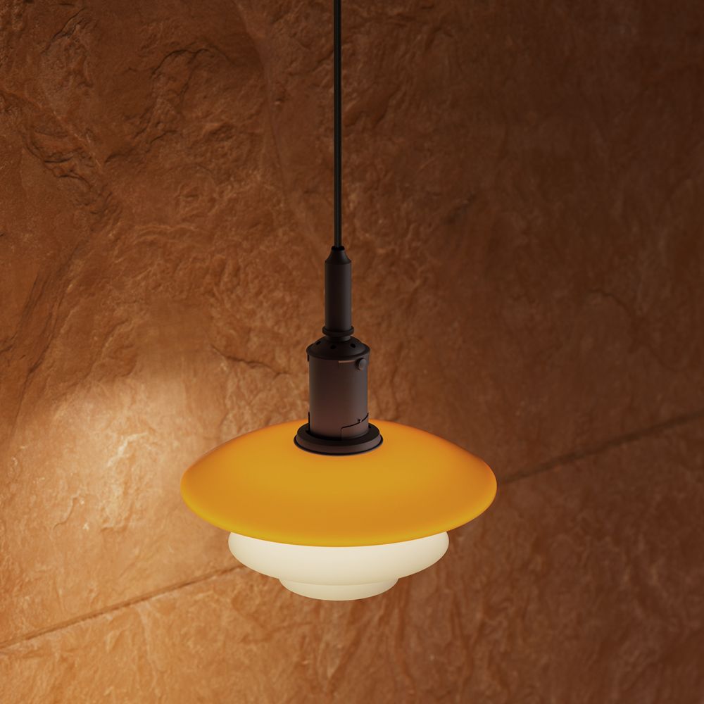 PH 3/3 Suspension Centenary Edition Amber/Opal White Louis Poulsen