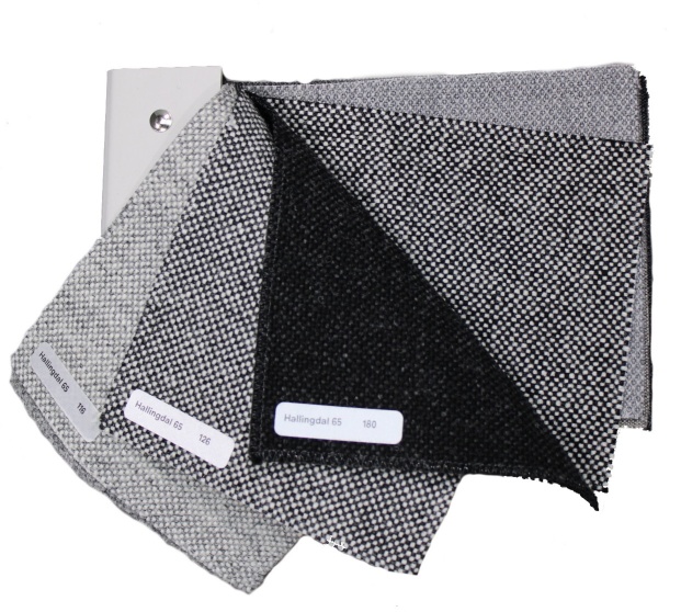 Échantillon de tissu nuances de gris Hay