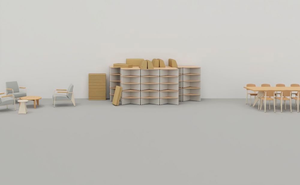 Plateforme de réinitialisation, système de plateforme modulaire Vitra