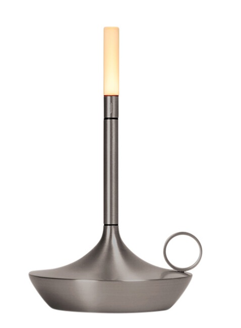 Wick S Portable light Lampe de batterie / Lampe de table avec USB Graypants