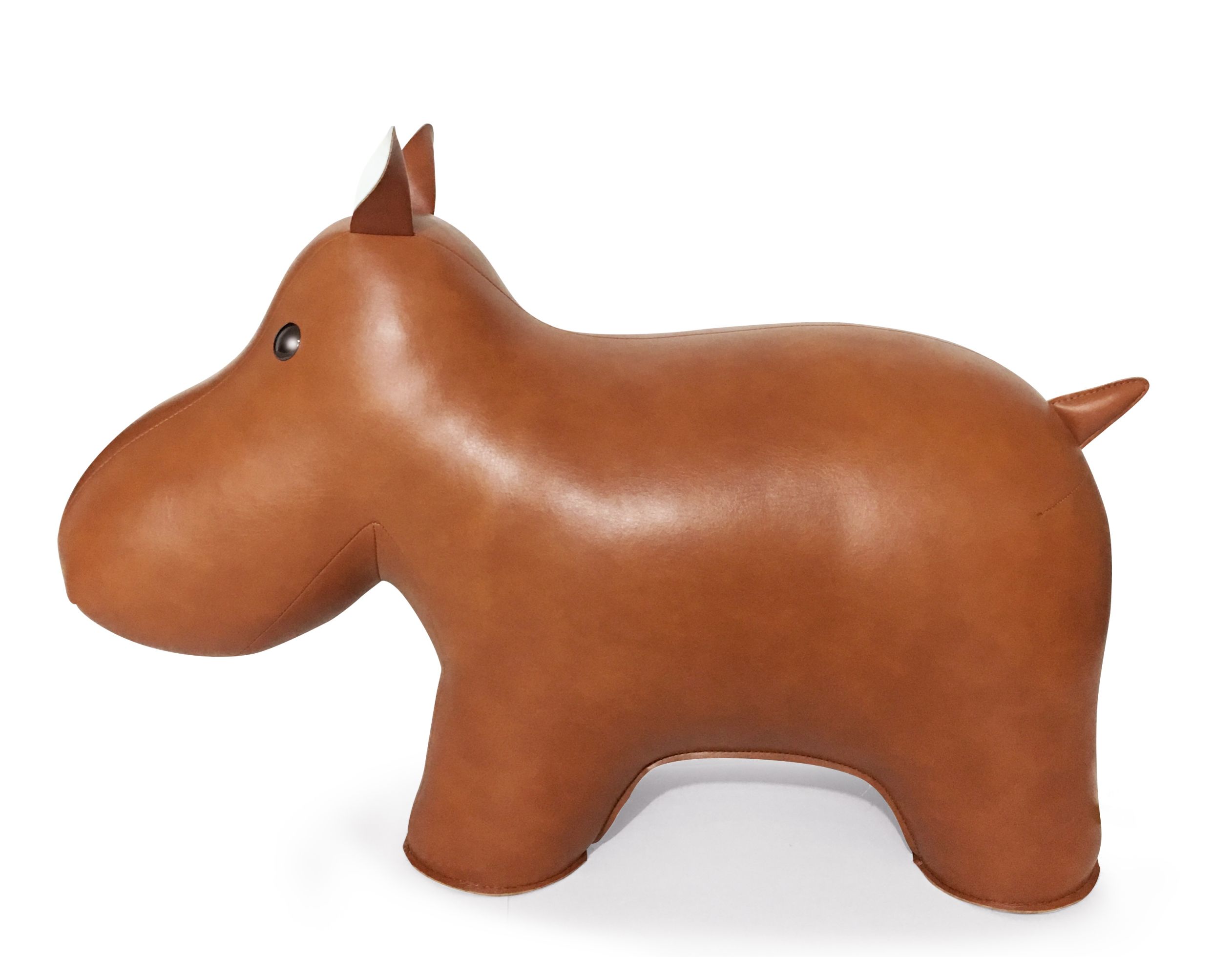 Animal en cuir XXL Butoir de porte Hippo Züny