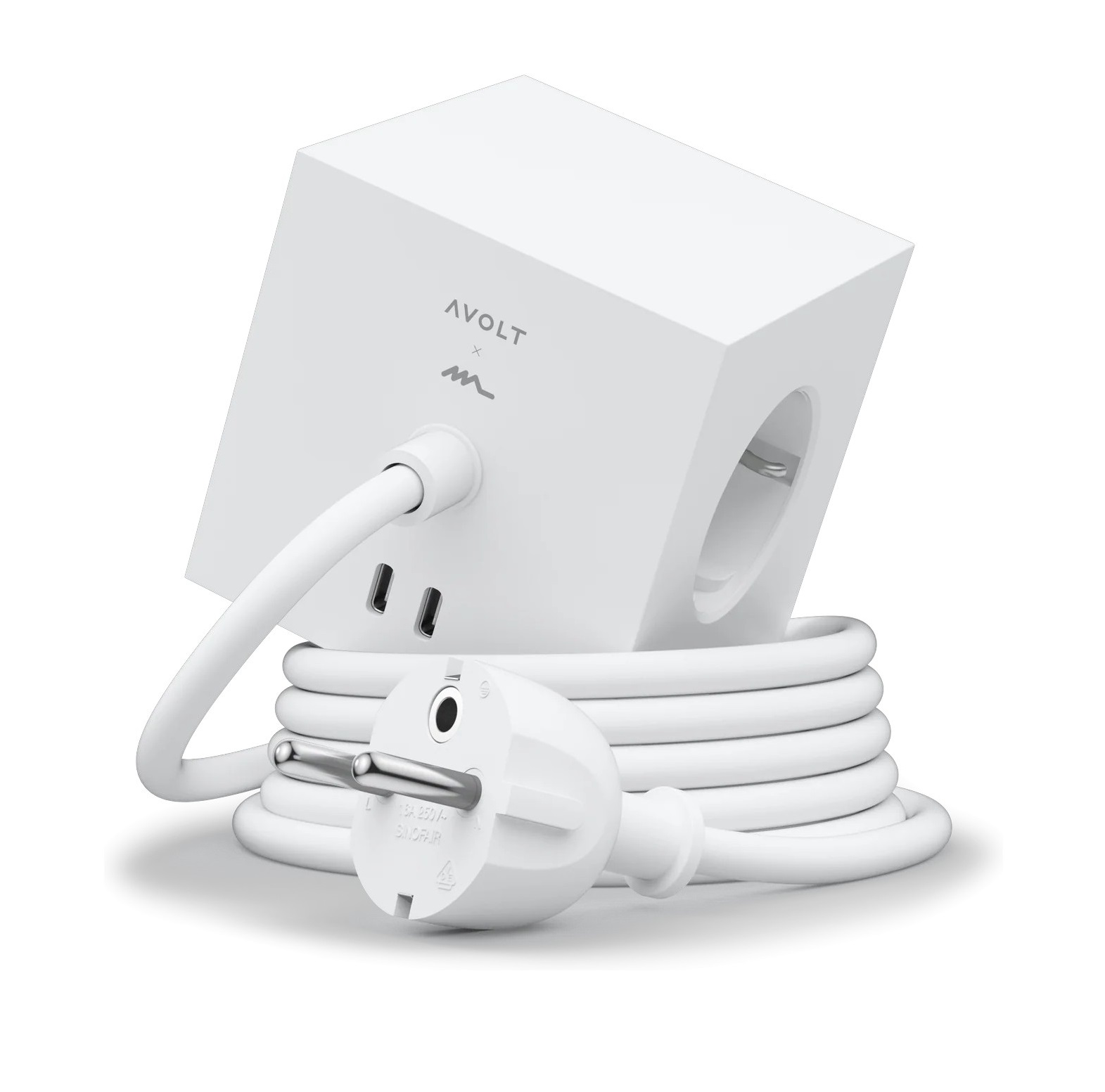 Square 1 - Avolt Cube de prises avec USB C dfp Design 