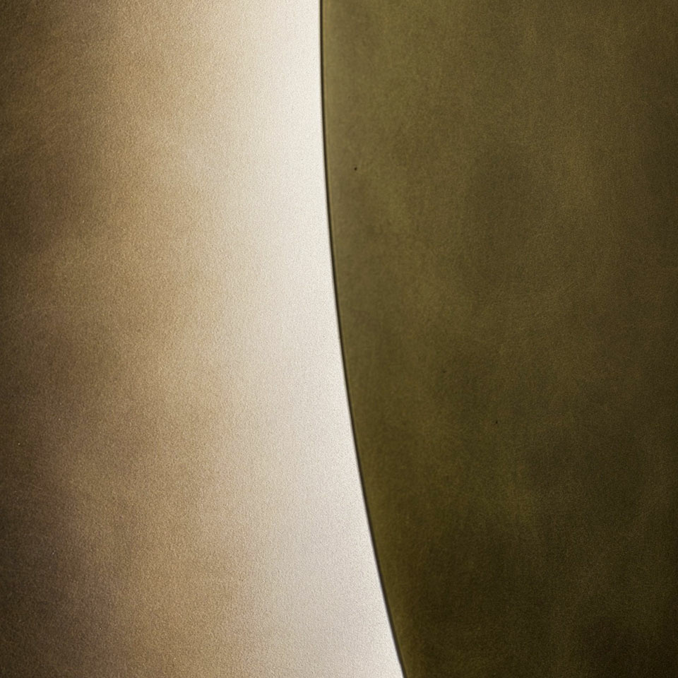 Applique Plier Oval étain Mogg