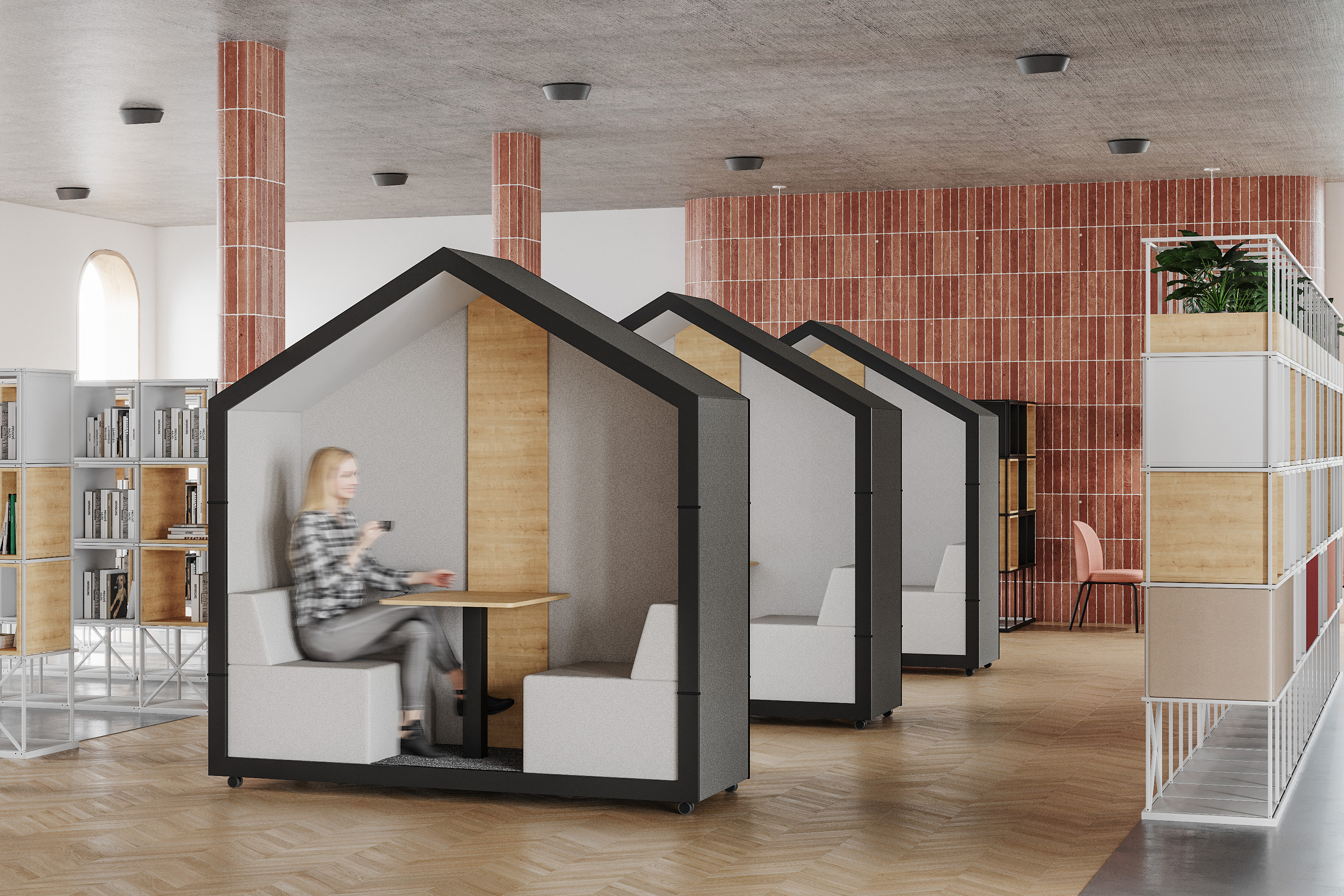 treehouse TH 2 Meubles acoustiques pour 2 personnes Bejot