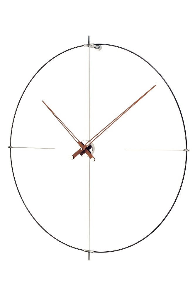 Bilbao N/ L Clock Horloge murale nomon