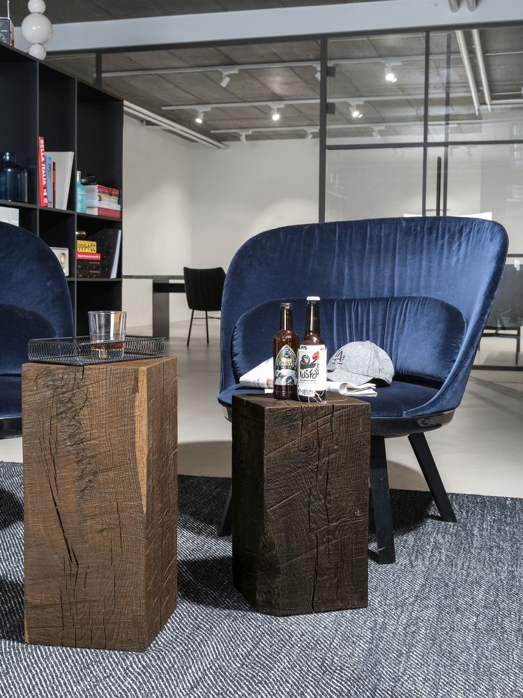 SK 02 Cube Tabouret & table d'appoint Janua