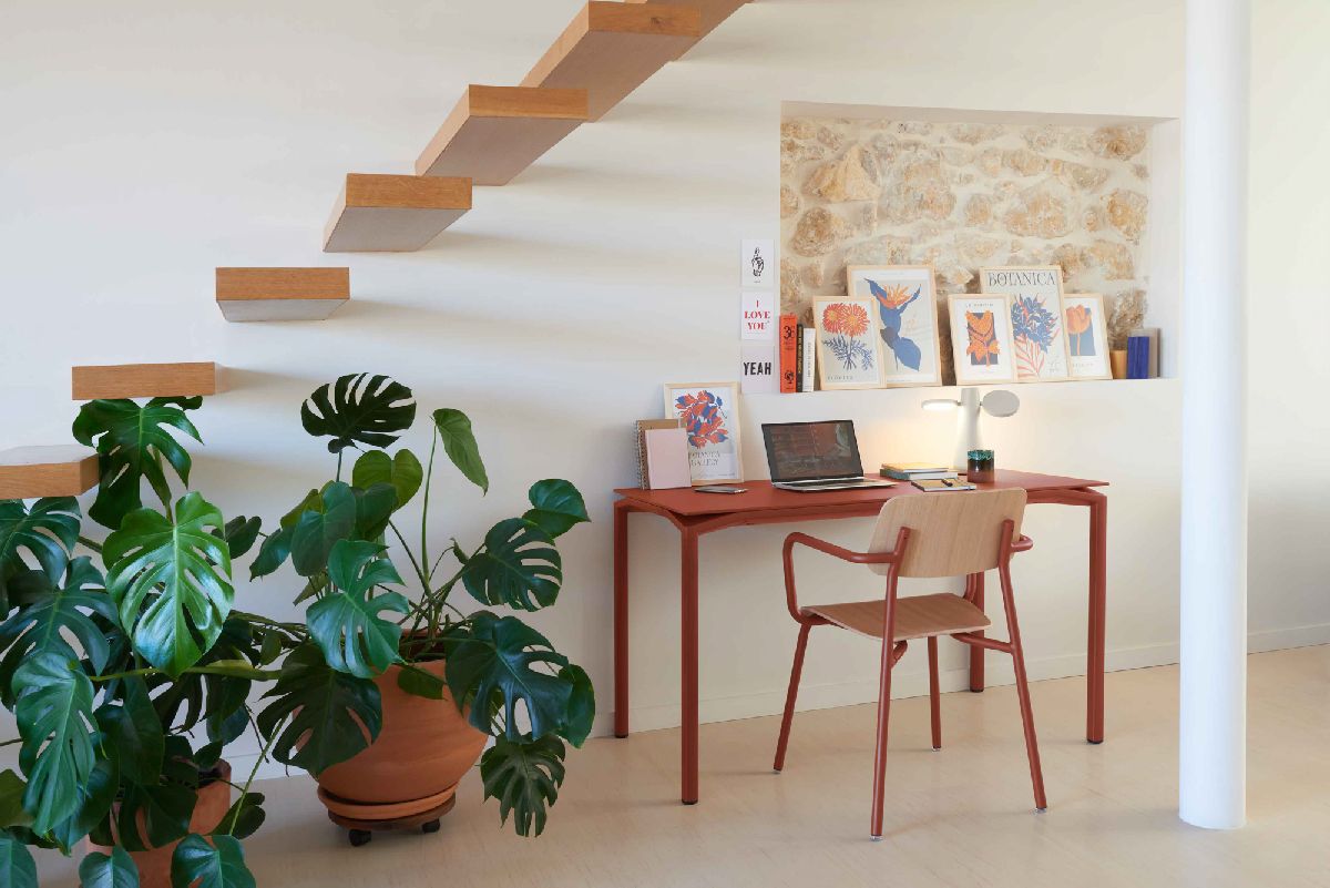 Calvi Table Table de salle à manger d'intérieur 126x63 cm Fermob