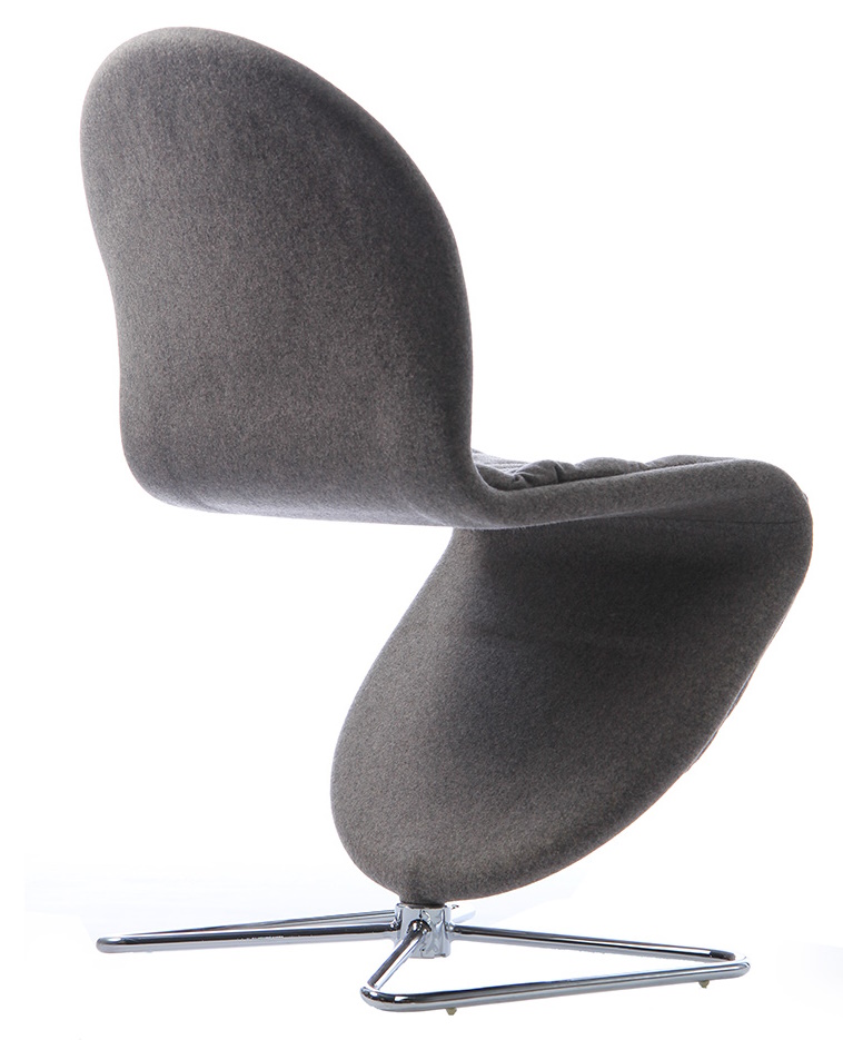 Système 1-2-3 Dining Chair Deluxe Structure Butterfly Chaise Verpan 