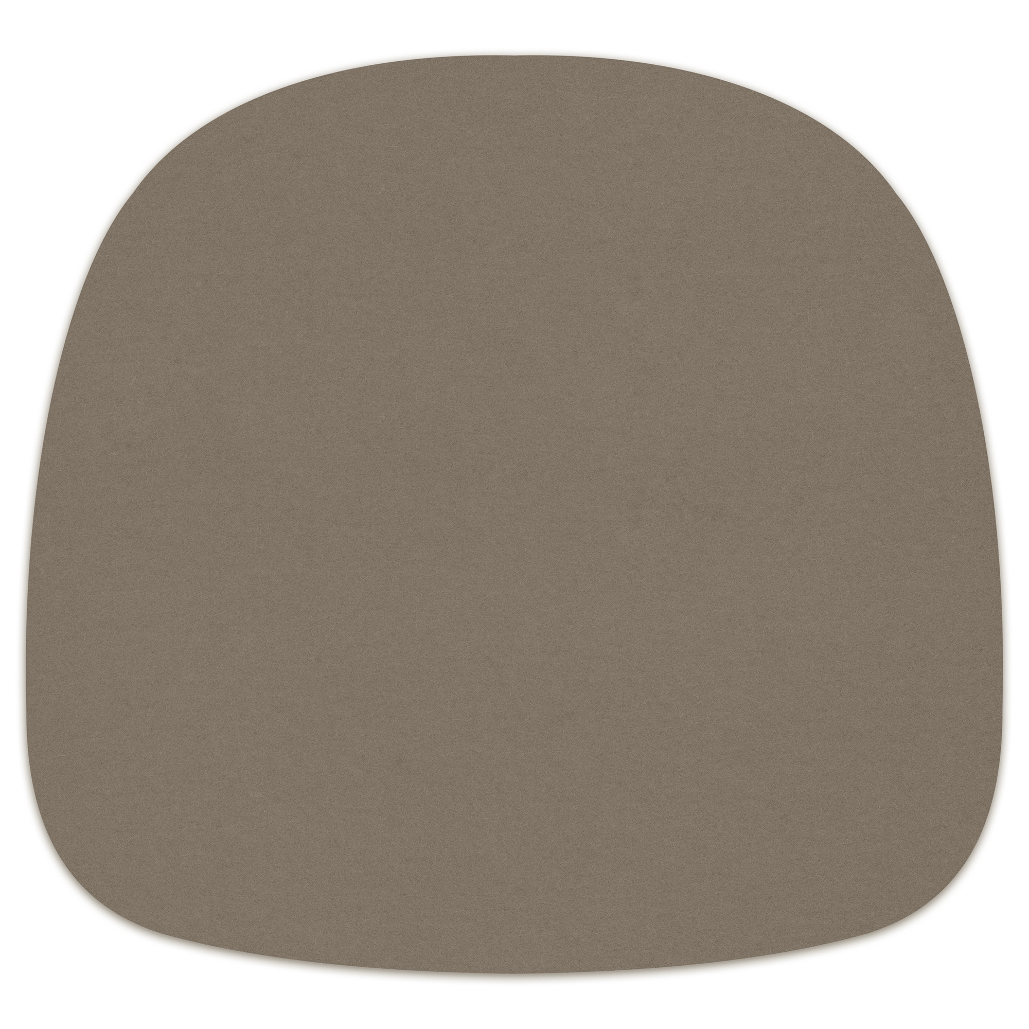 Coussin de siège - Feutre About A Chair AAC22 / AAC 22 Taupe Hey Sign