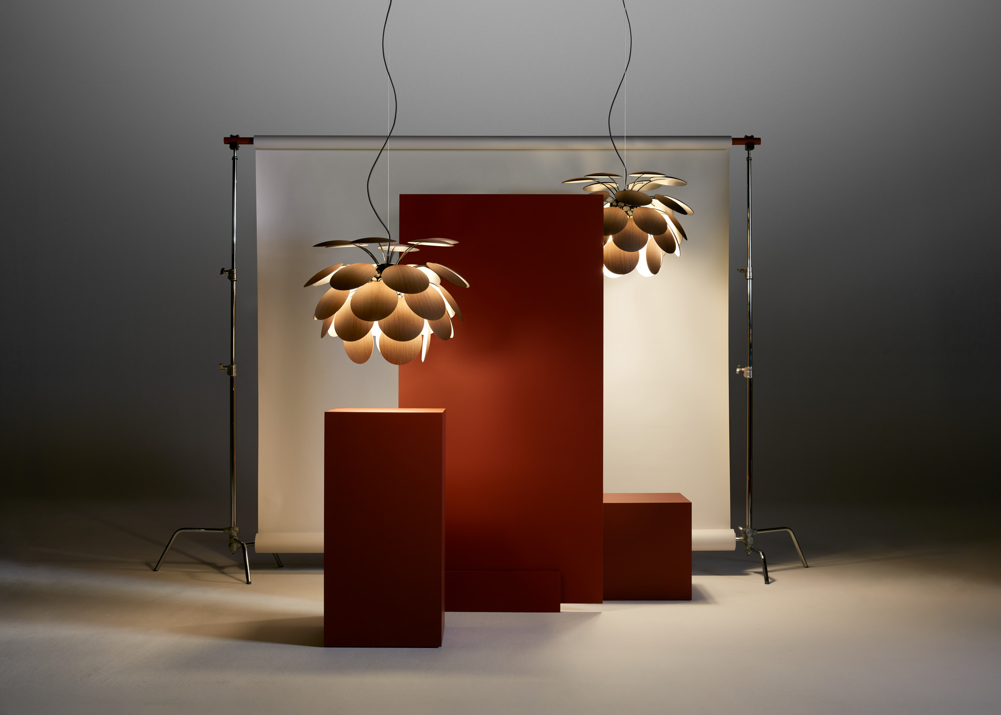 Discocó 68 / Discoco 68 LED Lampe suspension marset blanc