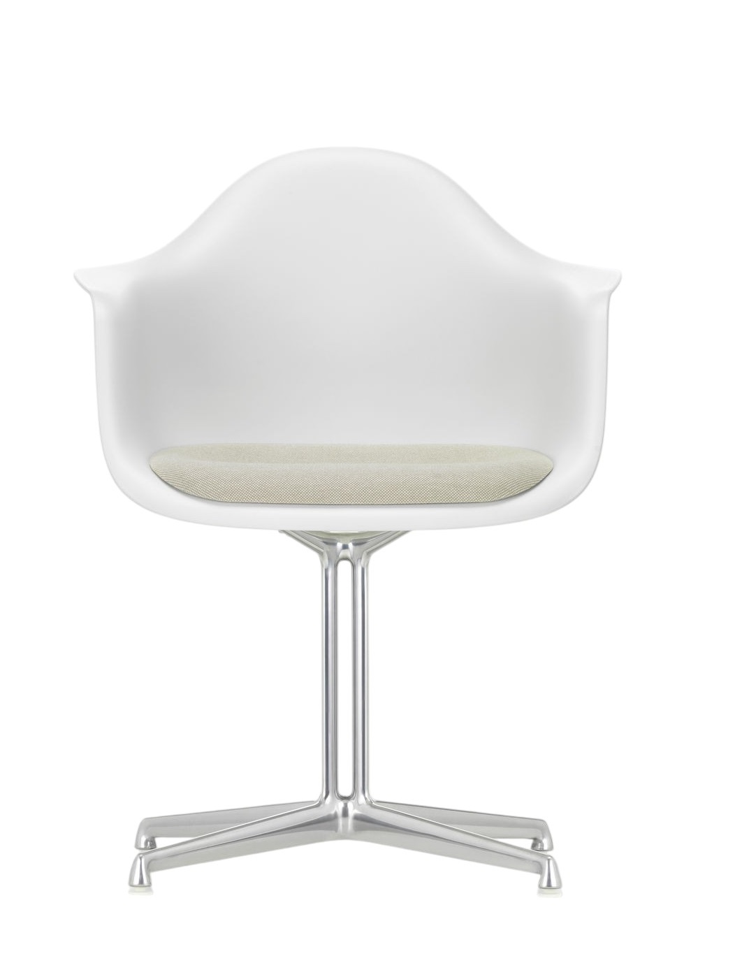 Eames Plastic Arm Chair DAL avec coussin d'assise Vitra