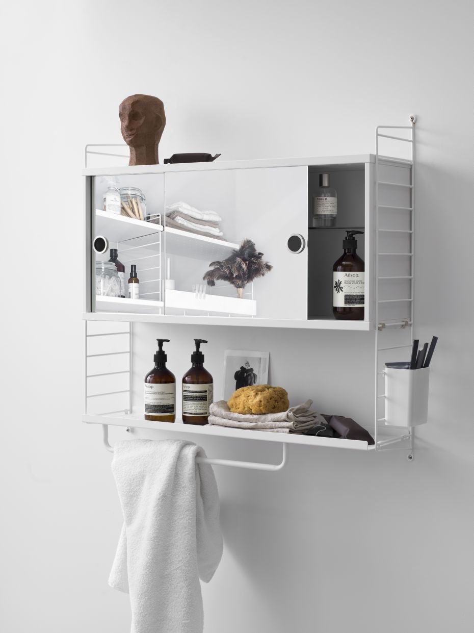 Pièce détachée Barres pour étagère métallique L 78 cm String Furniture 