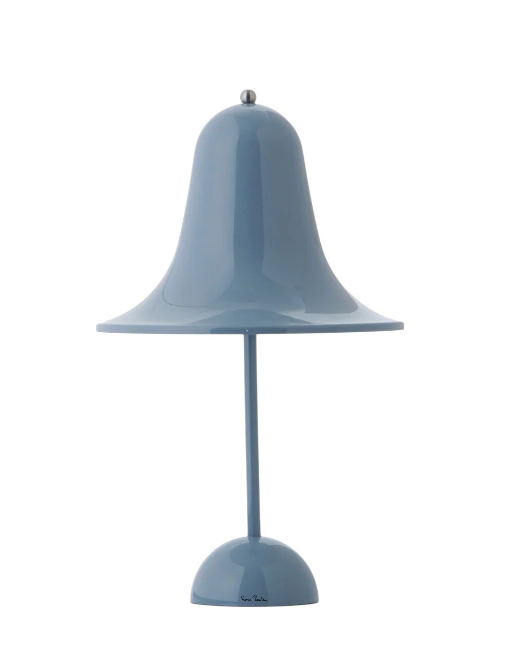 Pantop Table Lamp Ø23 Lampe de table Bleu clair Verpan OFFRE SPECIALE