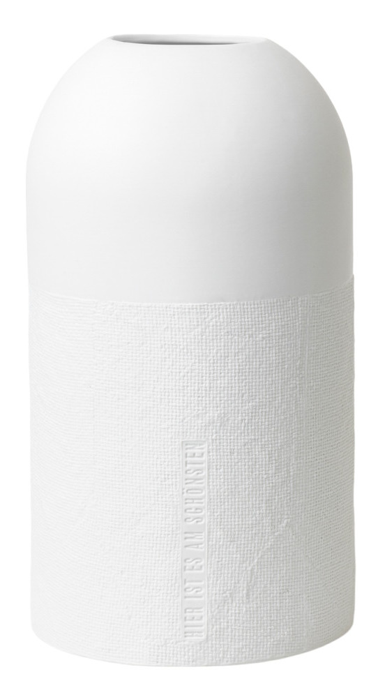 Formsprache Vase Hier ist es am Schönsten Räder
