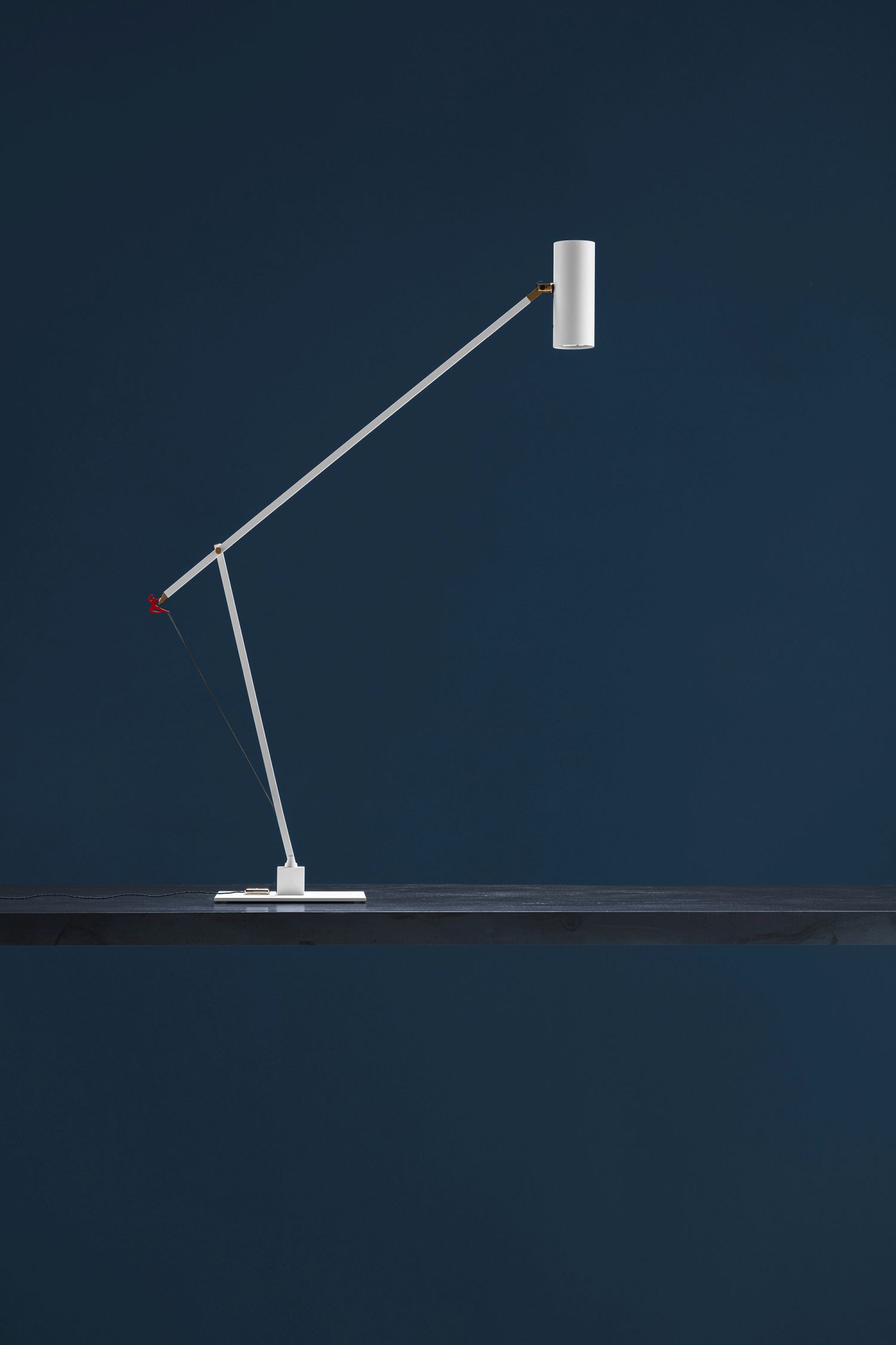 Ettorino T lampe de table blanc Catellani & Smith