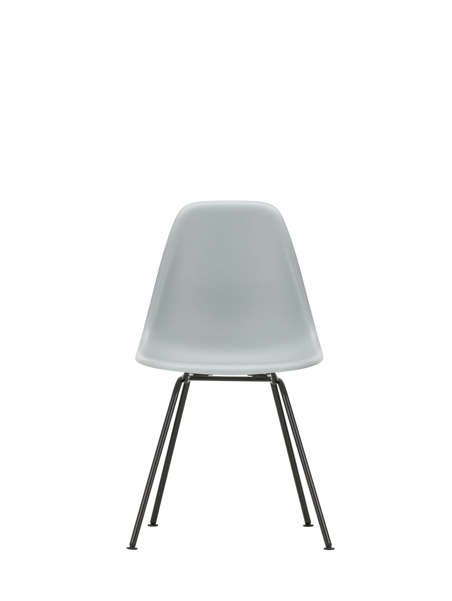 Eames Plastic Side Chair DSX Chaise Vitra Chromé - Blanc