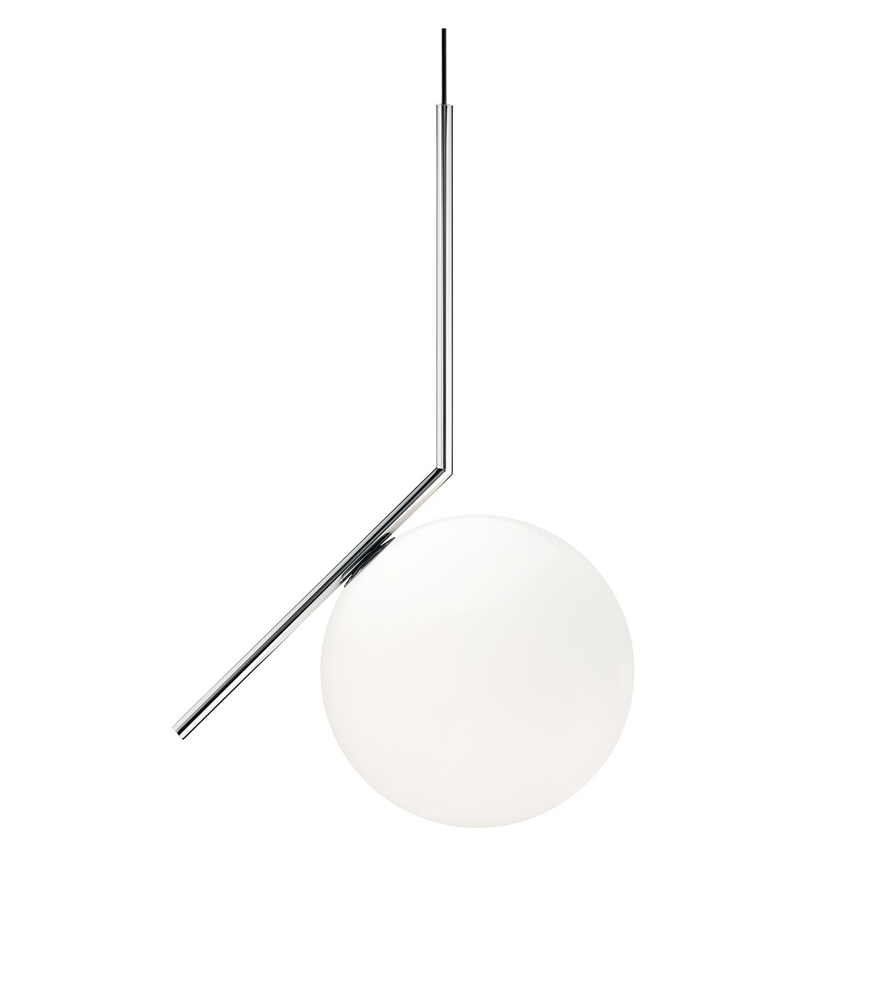 IC Lights S2 Lampe suspension Flos chrome